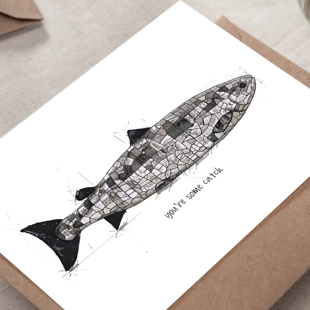 The Big Fish - 5x7 Greeting Card
