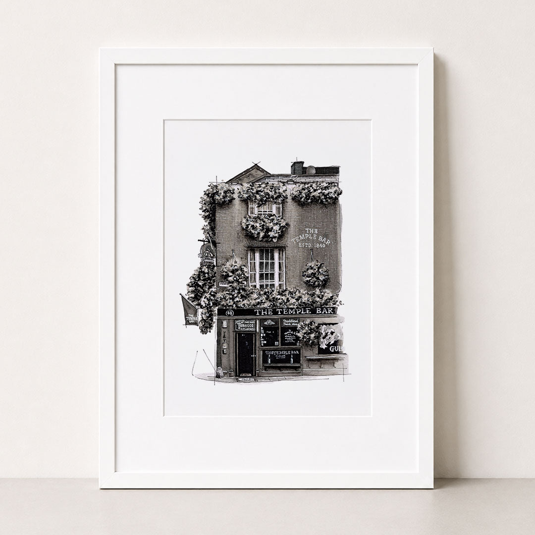 Temple Bar | Hand-Drawn Print