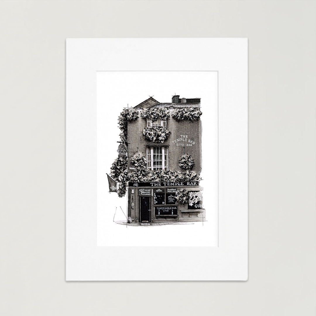 Temple Bar | Hand-Drawn Print