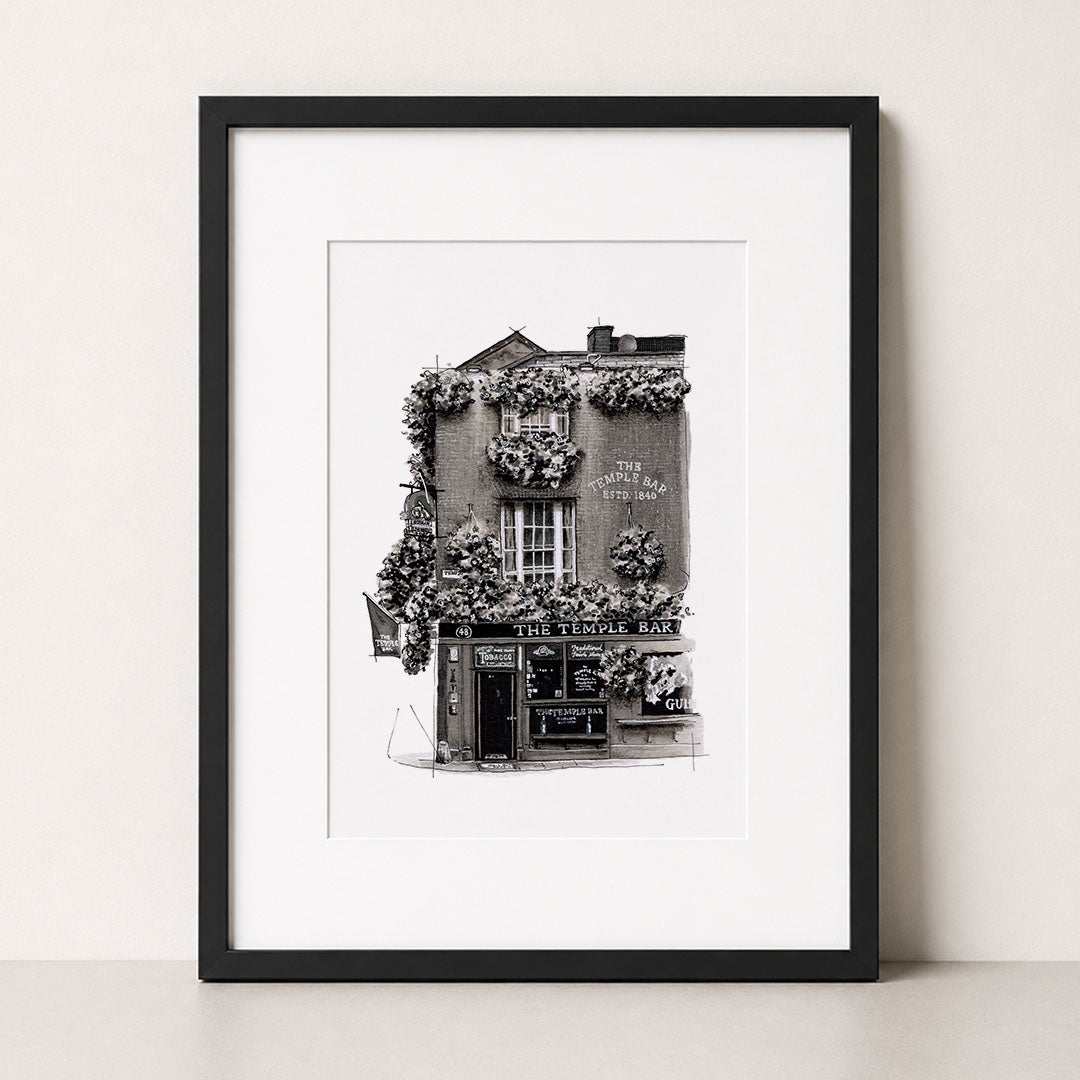 Temple Bar | Hand-Drawn Print