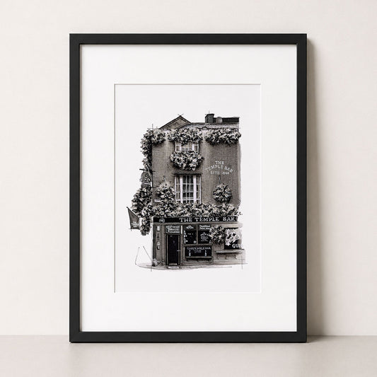 Temple Bar | Hand-Drawn Print
