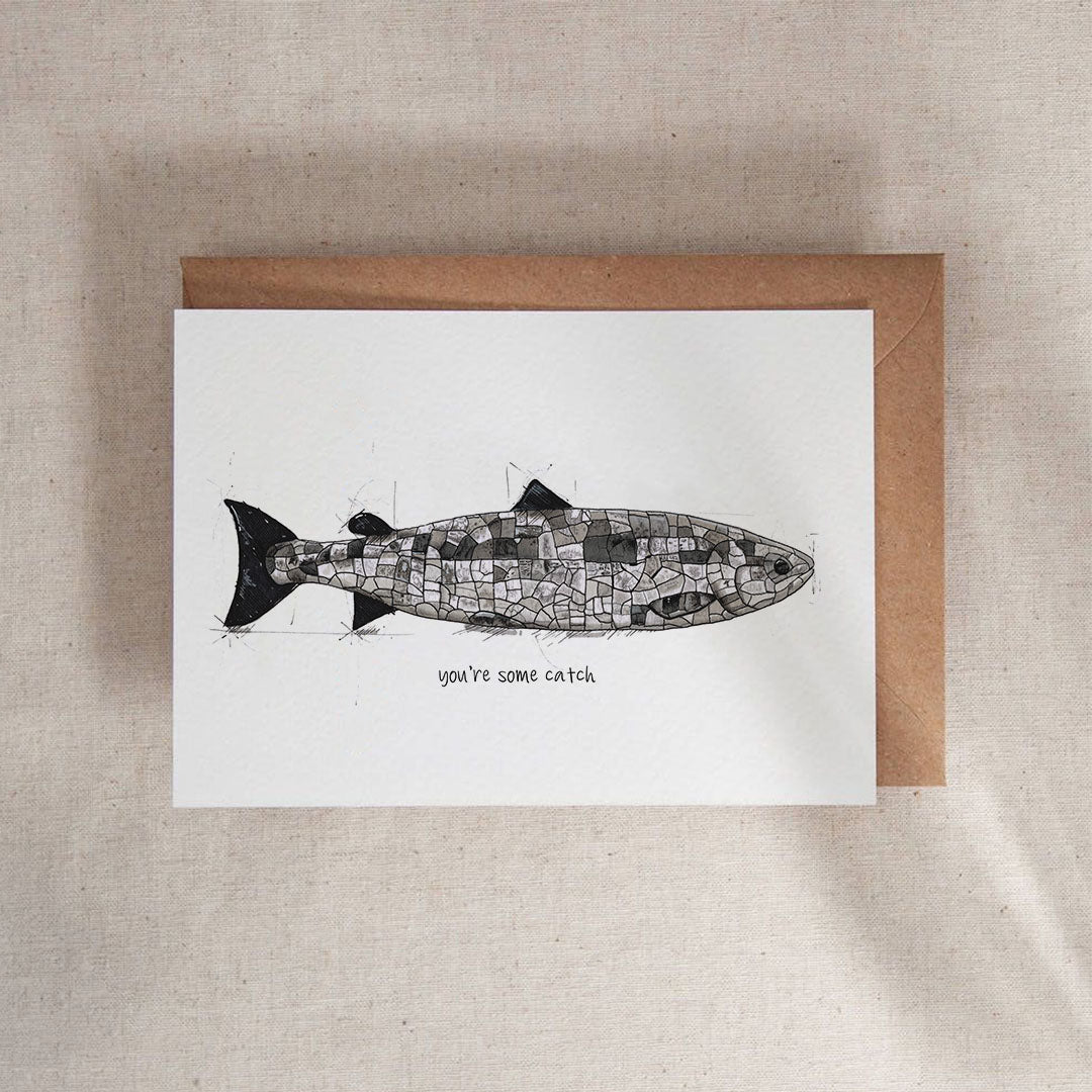 The Big Fish - 5x7 Greeting Card
