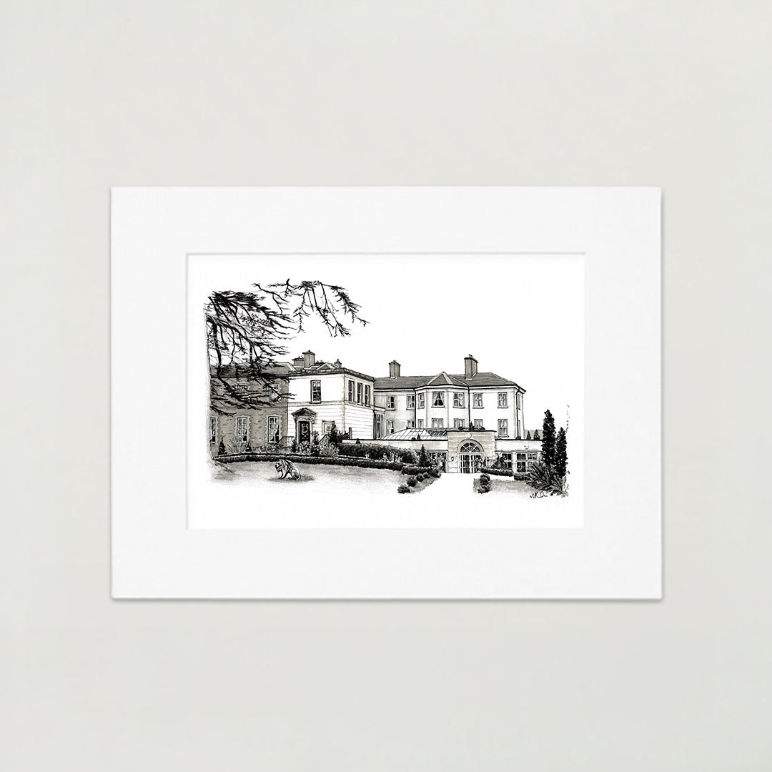 Tankardstown House, Co. Meath | Hand-Drawn Print