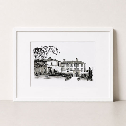 Tankardstown House, Co. Meath | Hand-Drawn Print