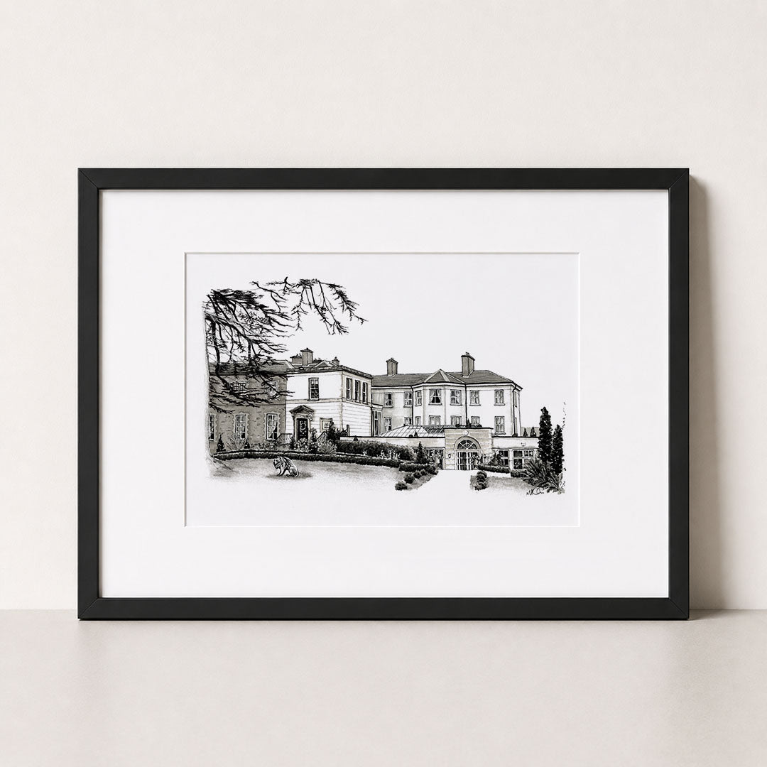 Tankardstown House, Co. Meath | Hand-Drawn Print